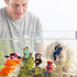 5PCS Floating Fish Tank Decorations - Cute Little Diver Aquarium Ornaments for All Kinds of Fish Tanks (Size: