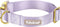 Babole Nylon Dog Collars in Lavender for Small Puppy Dogs, 13 Colors, Adjustable Soft Comfortable Collars with Safety