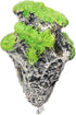 Hewnda Aquarium Decor - Floating Moss Rock Resin Stone, Small Aquarium Rock for Fish Tank Decor