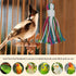ASOCEA Pet Bird Parrot Colorful Cotton Rope Chew Toys for Cockatiels, Macaws, Parrots