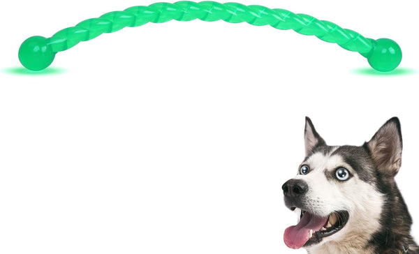 Ycozy Dog Chew Toys, 19'' Long for Medium/Large Dogs, Almost Indestructible Rubber Rope Toys