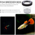 Ipetboom 1pc Aquarium Box - Baby Fish Separator Box, Floating Hatching Incubator for Betta Fish