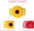 FuninCrea Sunflower Pet Apple AirTag Case, Durable Silicone Holder for Dogs and Cats, Summer Anti-Lost Cover