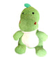 Nuytghr 8.66x12.99x14.57 inches, Squeaky Toys for Dogs, Tough Chewing Supplies for Puppies, Dinosaur Shape Design, Cute