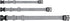 Hyhug Pets Tough Basic Regular Collar for Medium Dogs, Unique Design with Adjustment Triglide Slide (Sleet Gray)