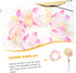 1 Set Mini Straw Hat and Flower Headband for Pets, Cat Floral Headpiece, Hawaiian Dog Hat, Puppy Grooming Accessories
