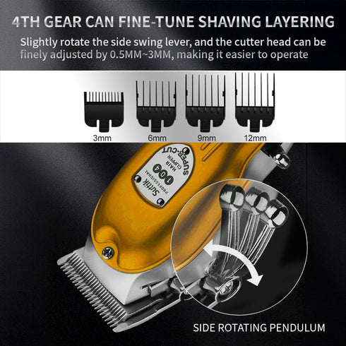 Generic Trimmer, 7000 Dog High Power RPM Rechargeable Shaver with Stainless Steel Blade for Thick Coat Dogs