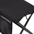 Menolana Folding Camping Stool Footstool with Side Pocket Multipurpose Small Foldable Chair for Park Traveling Fishing