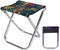 Generic Small Portable Camping Stool, Outdoor Lightweight Samll Chair for Fishing, Hiking, Gardening,