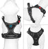 PHOEPET No Pull Dog Harnesses for Small Dogs, Reflective Adjustable Front Clip Vest with Handle, 2 Metal Rings, 3