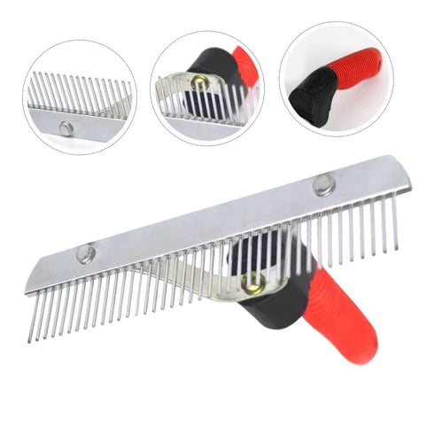 Cleaning Brush Pet Comb Tool, Self Cleaning Dog Brush for Grooming, Hair Removal Tool for Dogs and Cats