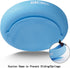 RICHIE Slow Feed Dog Bowl, Anti-Gulping, Durable Silicone, Safe for Small to Large Breeds, Blue