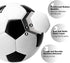 5 4 3 2 2 3 Pack 1-3 5-8 8-12 12+ Soccer Ball Size Size Size Size with Pump Deflated - Single, or Official Size Indoor