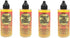 ROCK N ROLL IT! WASOTO 135816 Gold Chain Lubricant, 4-Ounce (4-Pack).