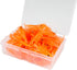 Whoasyst 50PCS Swimming Simulation Shrimp Swimbaits Baits Topwater Floating Lures Soft Artificial Shrimp Fishing