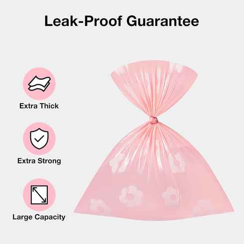 36 540 VETRESKA Lavender Scented Dog Poop Bags, Leak Proof, Extra Thick and Large Pet Waste Bags for Dog Walking