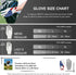 Golf Gloves Left Hand with Ball Marker, Men Women USA Flag Synthetic Leather Adjustable Strap
