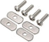 Lixada 4 Stainless Steel Kayak Rail/Track Screws & Track Nuts Hardware Gear Mounting Kit