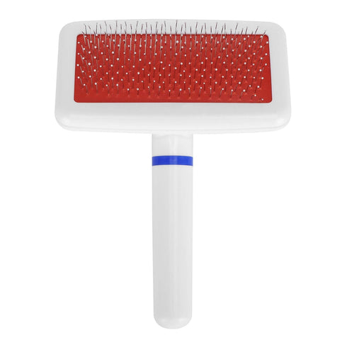 Self Cleaning Slicker Brush for Dogs Cats, Pet Deshedding Grooming Comb for Removing Mats and Loose Fur