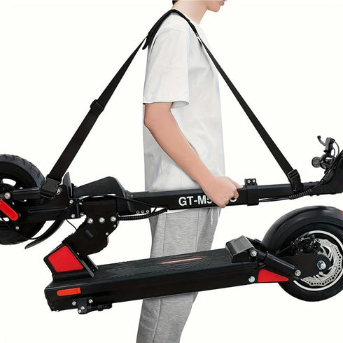 ShanLily Adjustable Scooter Shoulder Strap - Non-Slip Carrying Strap for Bicycle, Beach Chair, Folding Bike & Yoga