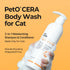 (10.1oz, 300ml) Breezytail PetOCera All-in-One Cat Shampoo and Conditioner | Hypoallergenic Cat Skin & Coat Care | Itch