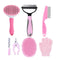 7 PCS Pet Grooming Kits, Pet Self-Cleaning Brush, Pet Shedding Brush, Nail Clipper, Flea Comb, Shampoo Bath Brush