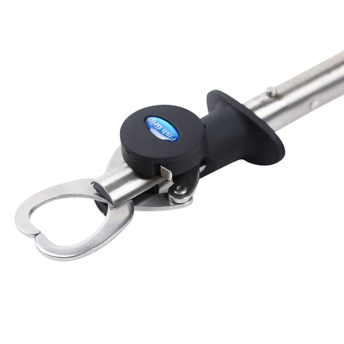 Fish Lip Gripper with Weight Scale and Measuring Tape - Professional Stainless Steel Fish Holder Tool