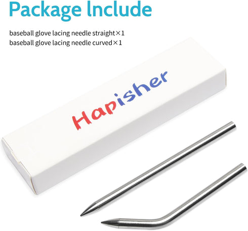 Hapisher Baseball Glove Lace Needle, Durable Lacing Needle for Baseball and Softball Glove Repair