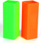 2pcs Pet Dog Cat Hair Remover, Morning Block Brush, Hollow Silicone Cleaner Brush for Pet and Furniture