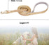 PetsHome Dog Leash with Bling Rhinestones - Premium PU Leather, Durable 5 FT Leash for Small to Medium Dogs, Gold