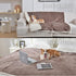 Qeils Dog Blankets for Large Dogs, Waterproof Washable Cat Blanket, Soft Plush Reversible Throw Protector, 60"X80",