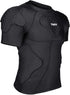 TUOY New Football Rib Chest Protector Shirt | Padded Compression Shirts with 6 Pads, Adult Sizes