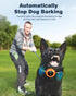 2-in-1 Smart Dog Shock Collar & Bark Collar with 3300FT Remote, IP67 Waterproof (Orange)