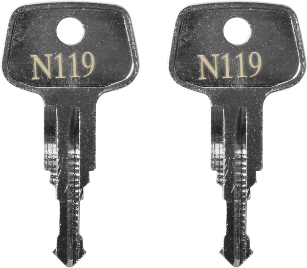 Key for Thule Key Replacement,for Roof Racks, Carriers, Crossbars Key etc,(Codes N119) by Hugexpen