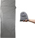 Ultralight Adult Sleeping Bag Liner, Travel Sheets for Hotel Sleeping Bags, Lightweight Cotton Camping Inner