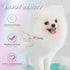Small Dog Grooming Scissor Rainbow, Straight Pet Scissors with Safe Round Tips for Dogs or Cats