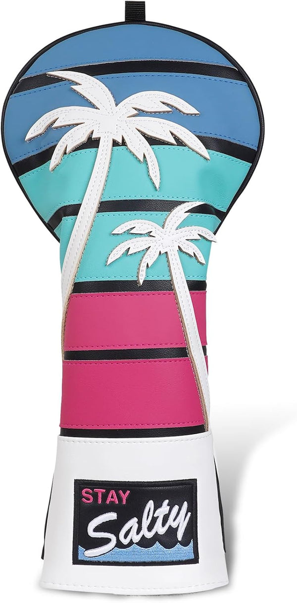 mytag Tropical Golf Headcovers - Coconut Tree Covers for Woods and Driver