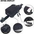 Removable Tactical Medical Pouch, Rip-away MOLLE IFAK Pouch for Camping, Hunting, 500D Nylon, Black