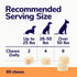 Dog Weight Gainer Chews for Energy & Mass, High Calorie Supplement for Healthy Weight Gain, 60 Treats