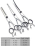 YLEECH 5 1 4CR Professional in Dog Grooming Scissors Kit with Safety Round Tips, Sharp Heavy Duty Stainless Steel Pet