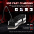 USB Rechargeable Bike Tail Light with Turn Signals, 11 Modes Bright LED Rear Light, Waterproof Safety Warning (Pack of