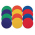S&S Worldwide Spectrum 5", Anti-Skid Soft Round Vinyl Spot Markers for PE/Gym Classes, Set of 12