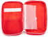 First Aid Bag Tote - Empty Small First Aid Kit Bag for Outdoor Travel, Rescue Pouch, First Responder Medicine Bag (Red