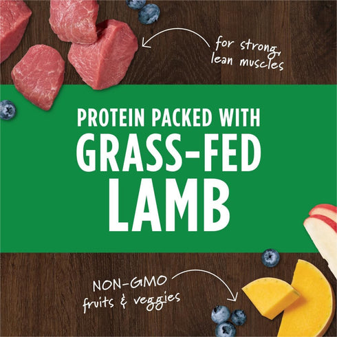 Instinct Raw Boost Mixers, Freeze Dried Dog Food Topper, Grain Free - Grass Fed Lamb, 5.5 oz Bag