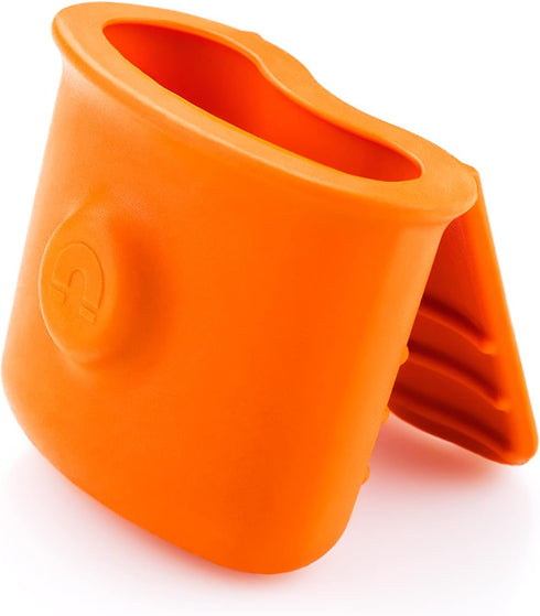 GSI Outdoors MicroGripper, Heat-Resistant Non-Slip Magnetic Silicone Pot Gripper, 2” inch, Orange