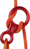 Rescue Figure 8 Descender Climbing Gear, 35KN/3500kg 7075 Aluminum Alloy Rigging Plate for Belaying and Rappeling