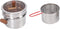 304 MAVIS LAVEN Multi Purpose Pot, Stainless Steel Deep Cookware with Glass Lid and Frying Basket, for Soup Stock Pasta