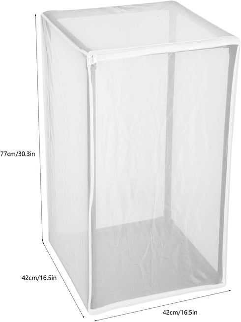 Topyond Butterfly Habitat Cage, Insect Mesh Cage for Breeding and Observation, PVC Pipe and Mesh Material