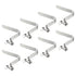 PATIKIL 8x5mm Kayak Paddle Snaps, 8 Pack Tent Pole Push Button Spring Clips, Steel Locking Tube for Kayak