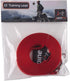 LupinePet Basics 1/2" Red Extra-Long Training Lead/Leash for Small Pets, 15-foot